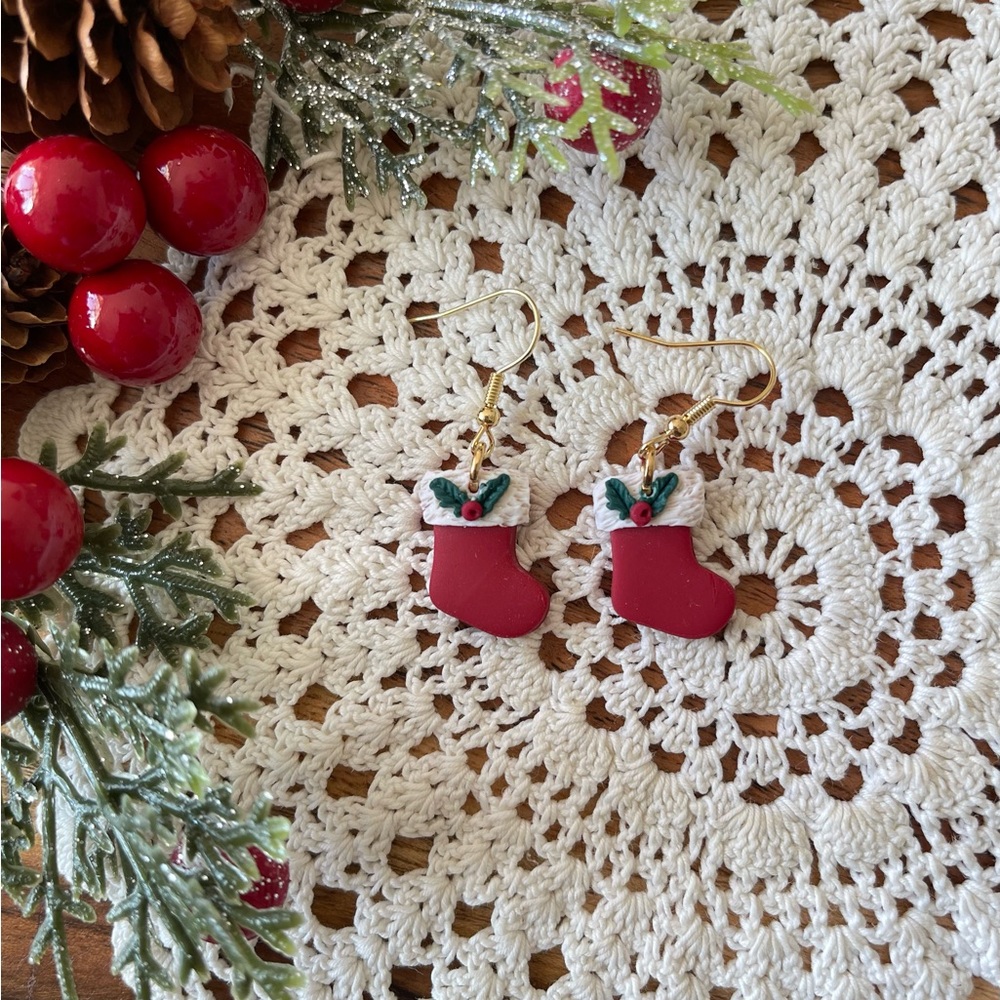 Christmas Stockings Earrings